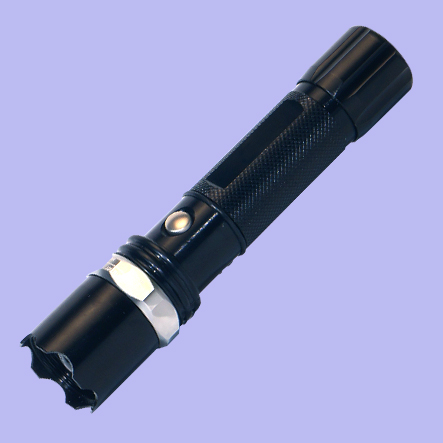 lampara led recargable en color negro