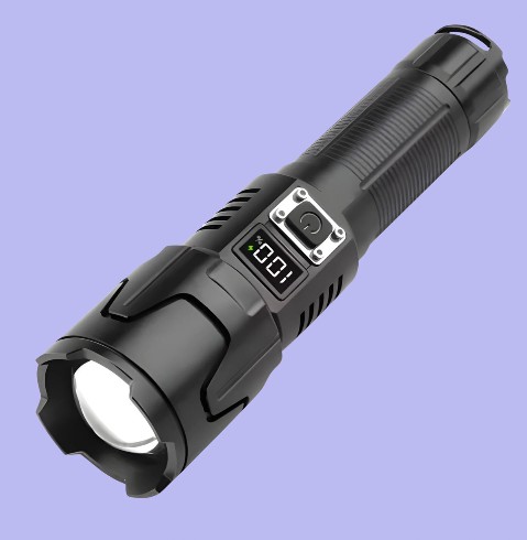 lampara tactica de mano de 5000 lumenes