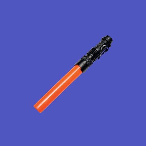 lampara led con cono señalizador