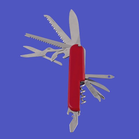 navaja chica con 11 herramientas